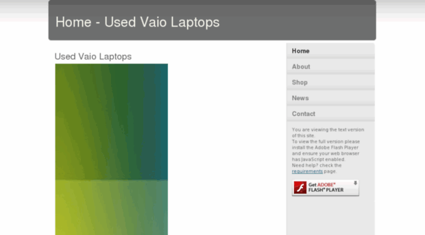 used-vaio-laptops.co.uk