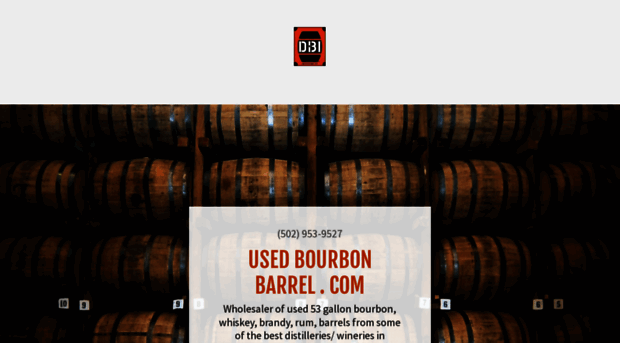 usedbourbonbarrel.com