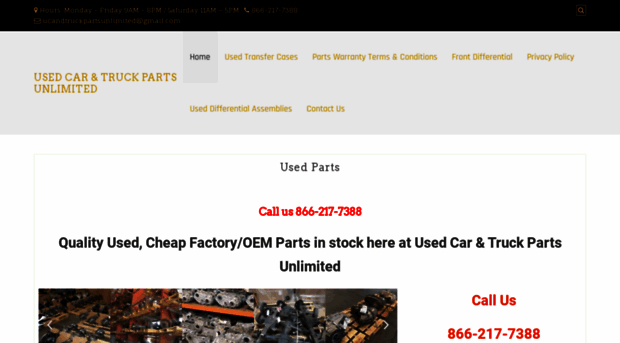 usedcarandtruckpartsunlimited.com