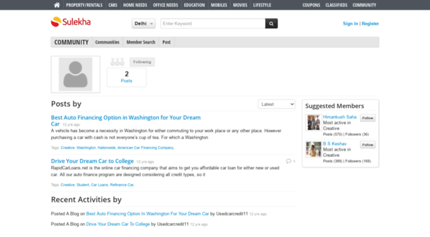 usedcarcredit.sulekha.com