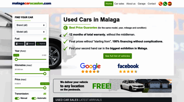 usedcars.malagacar.com