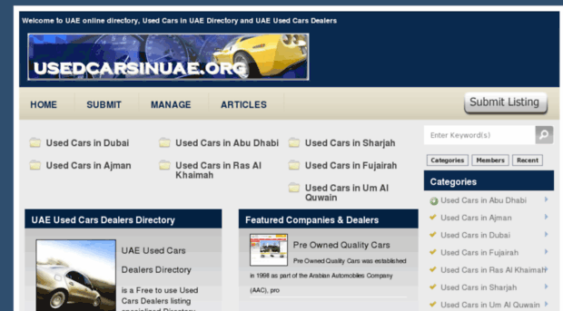 usedcarsinuae.org