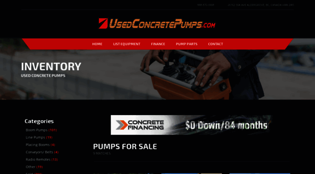 usedconcretepumps.com