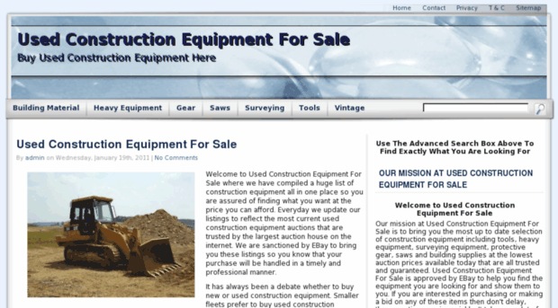 usedconstructionequipmentforsale.net