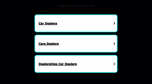 usedelectricars.com