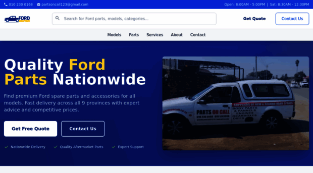 usedfordparts.co.za