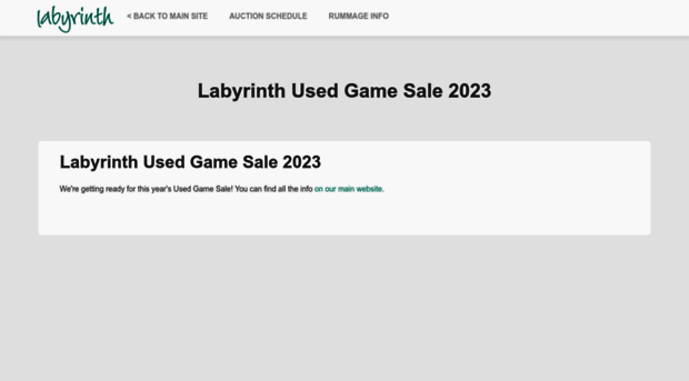 usedgamesale.labyrinthgameshop.com