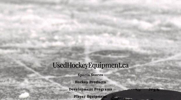 usedhockeyequipment.ca