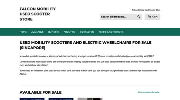 usedmobilityscooters.sg