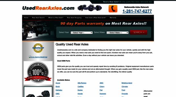 usedrearaxles.com