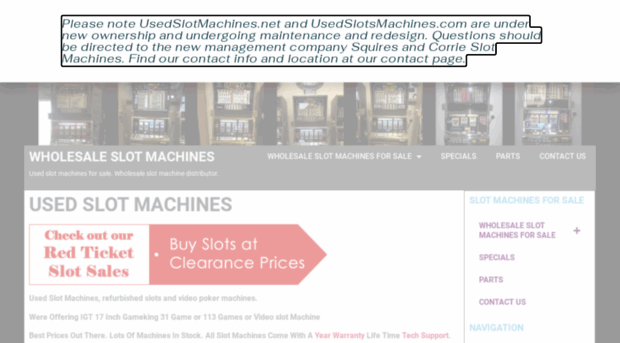 usedslotsmachines.com