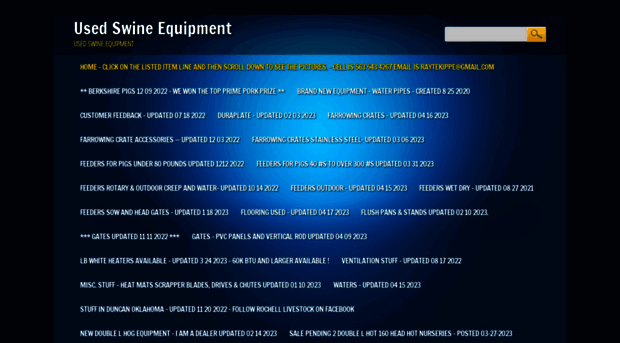 usedswineequipment.com