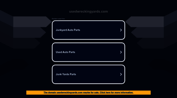 usedwreckingyards.com