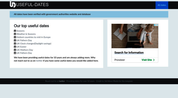 useful-dates.com