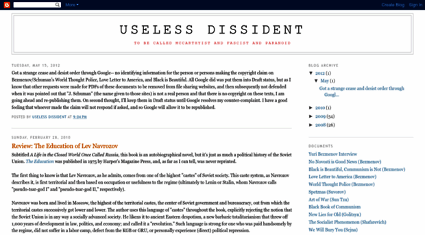 uselessdissident.blogspot.com