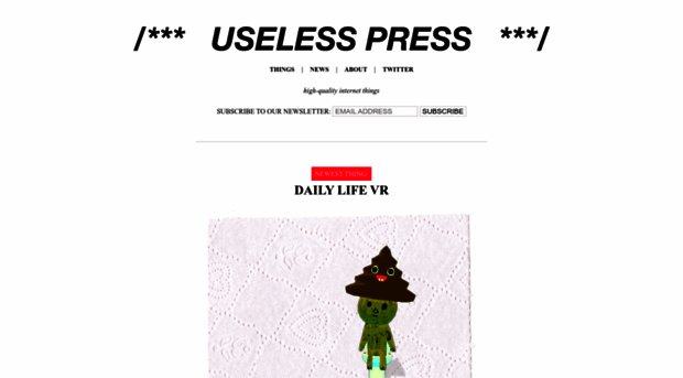 uselesspress.org