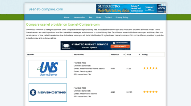usenet-compare.com