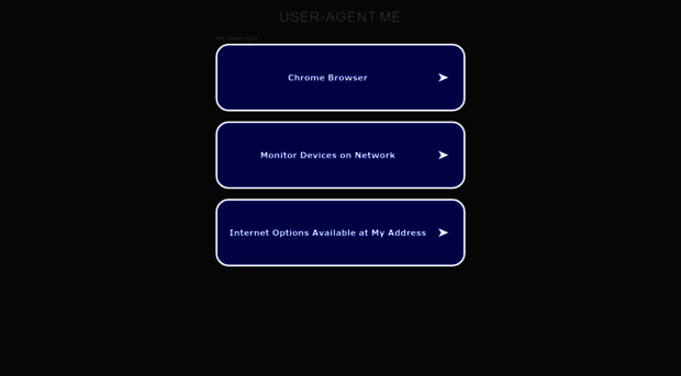 user-agent.me