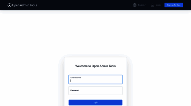 user.openadmintools.com