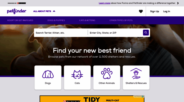 users.petfinder.com