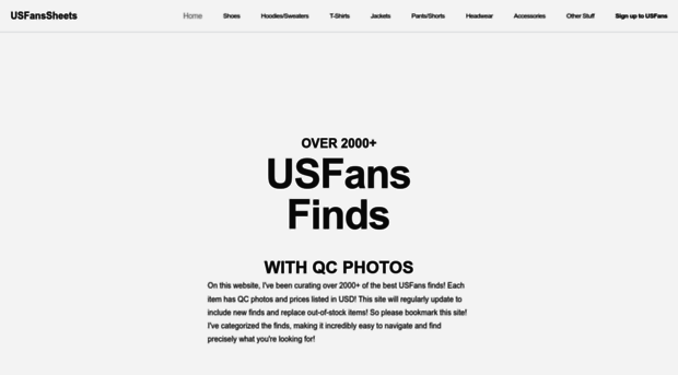 usfanssheets.com