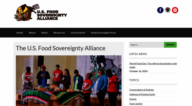 usfoodsovereigntyalliance.org