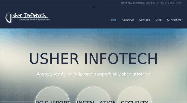 usherinfotech.co.in