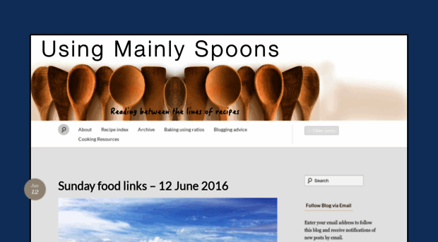 usingmainlyspoons.com