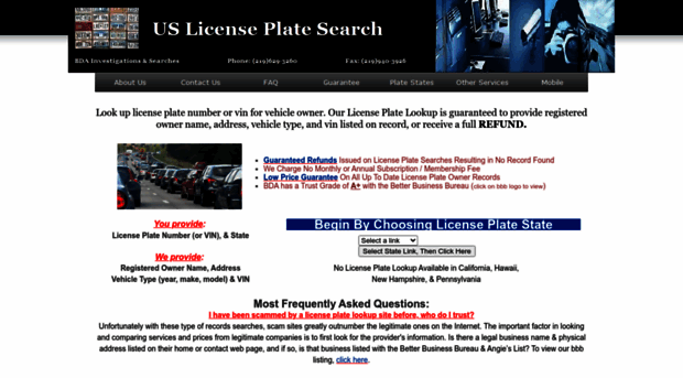 uslicenseplatesearch.com