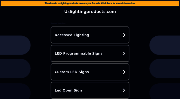 uslightingproducts.com