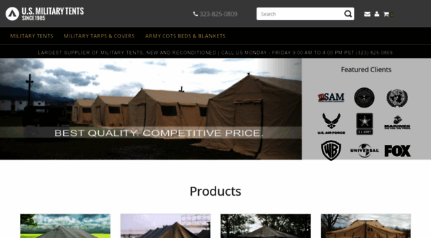 usmilitarytents.com