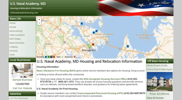 usnavalacademyhousing.com