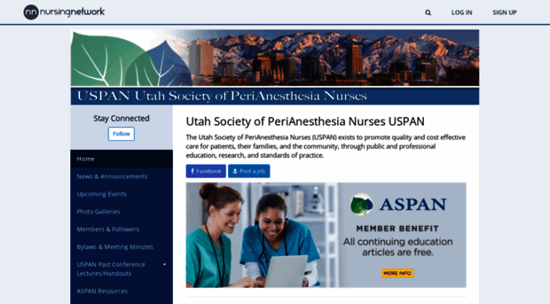 uspan.nursingnetwork.com