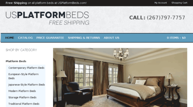 usplatformbeds.com