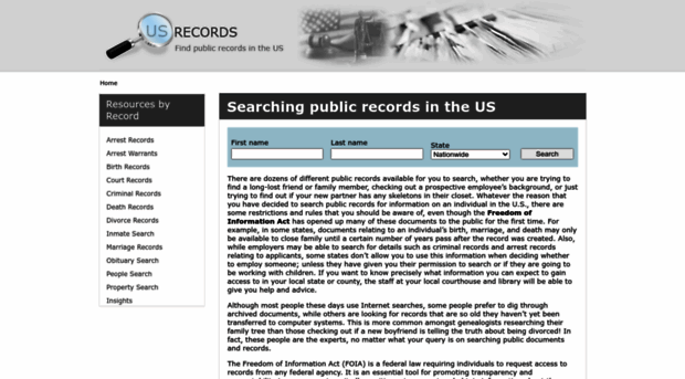 usrecords.net