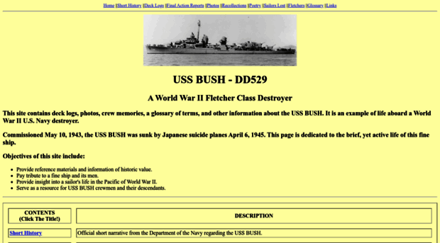 ussbush.com