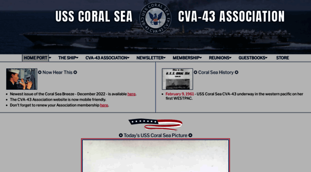 usscoralsea.com