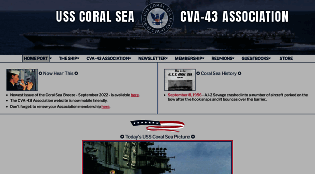 usscoralsea.org