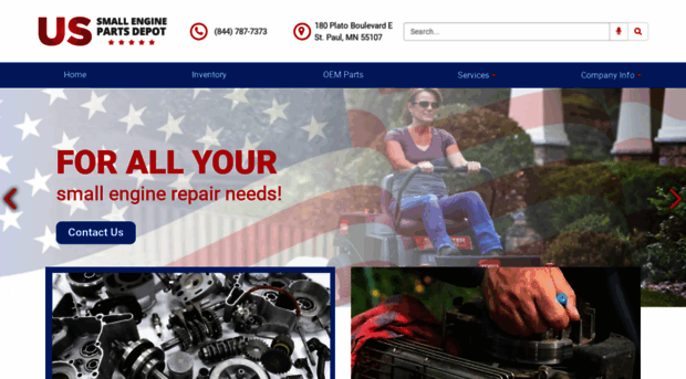 ussmallenginepartsdepot.com