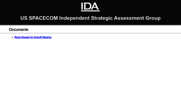 usspacecom-isag.ida.org