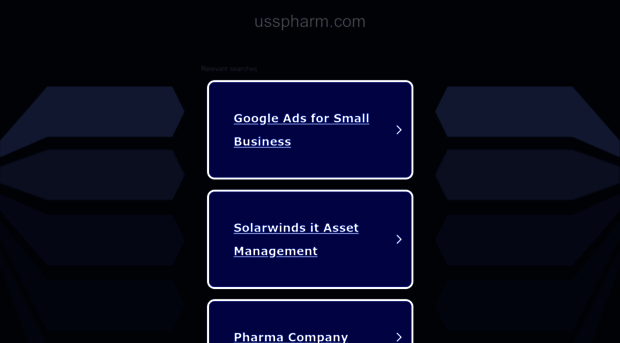 usspharm.com