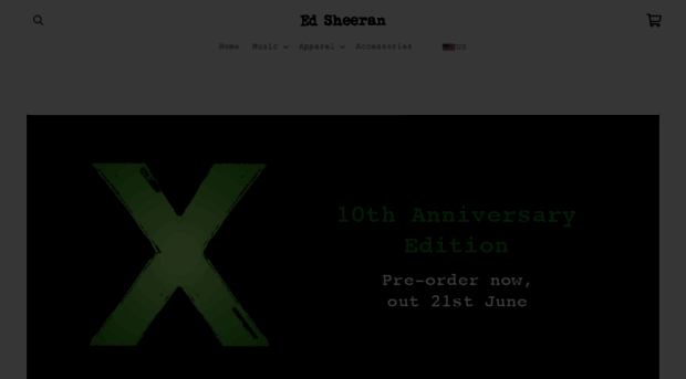 usstore.edsheeran.com