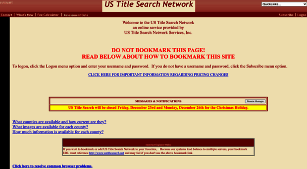 ustitlesearch.net