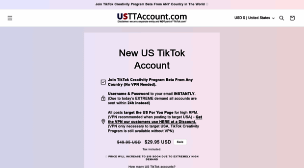 usttaccount.com