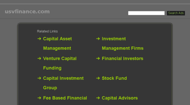 usvfinance.com