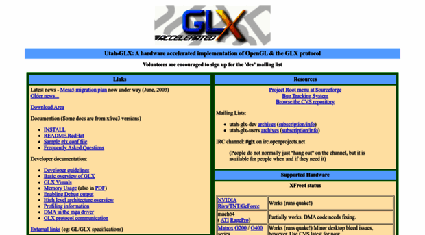 utah-glx.sf.net