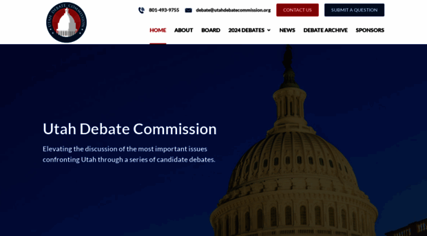 utahdebatecommission.org