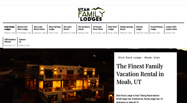 utahfamilylodges.com