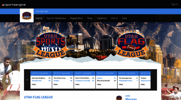 utahflagleague.com