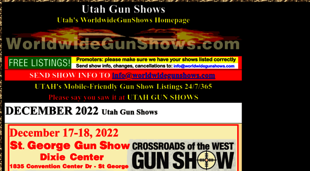 utahgunshows.net